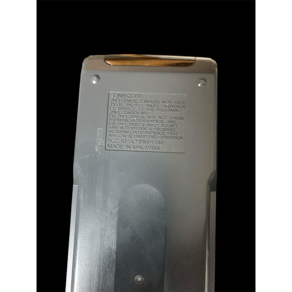 DSS SONY RM-Y140 Satellite Receiver Remote Control - Tested, Works! - Picture 3 of 4